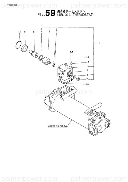 Order YANMAR 26776-180002 Nut, Lock M18