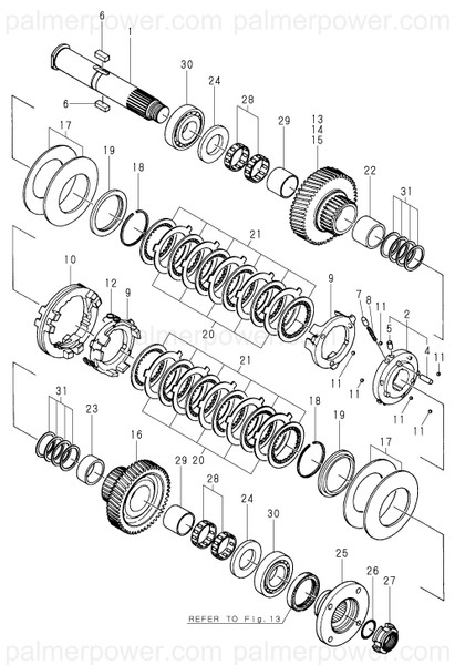 Order YANMAR 24161-455017 Bearing, 455017