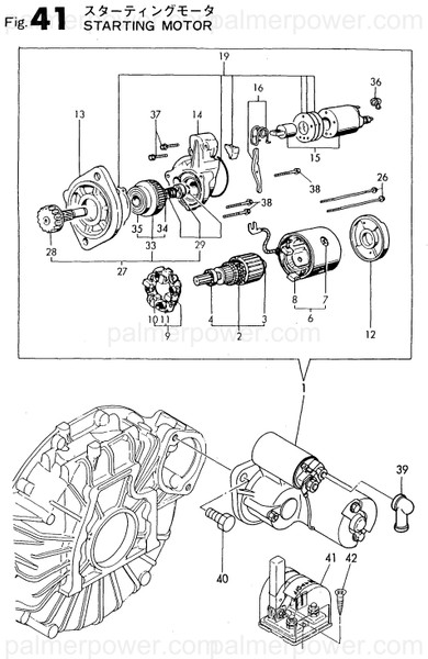Order YANMAR 171008-77470 Holder Assy, Brush