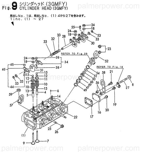 Order YANMAR 121450-11670 Cover, Head Side R