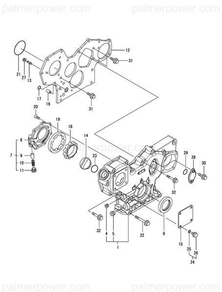 Order YANMAR 129508-32120 Rotor, Outer