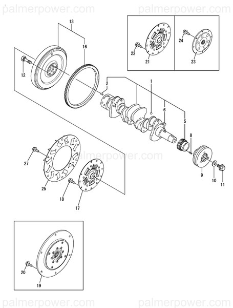 Order YANMAR 119802-21202 Gear, Crankshaft