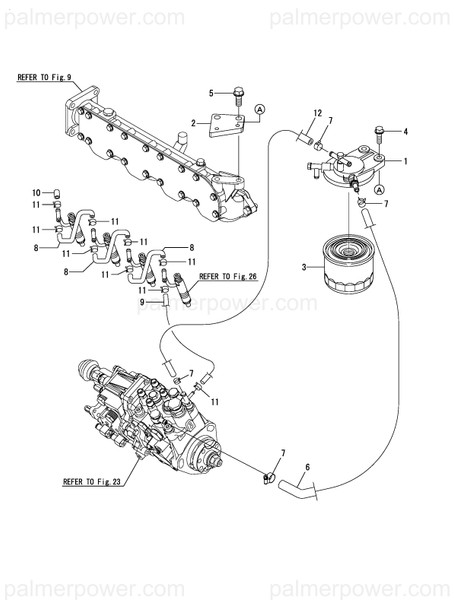 Order YANMAR 129270-59550 Pipe, Fuel