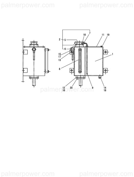 Order YANMAR X2351073416 Cap, 1.1Kg/Cm2 D46
