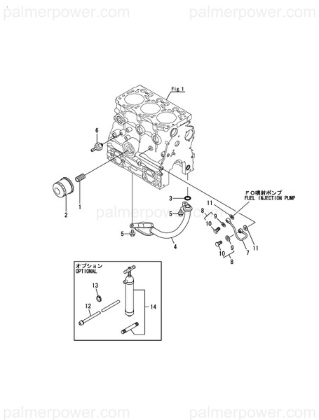 Order YANMAR 129100-35140 Stud