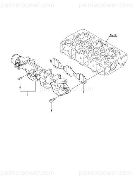 Order YANMAR 26216-060202 Stud, M6X 20