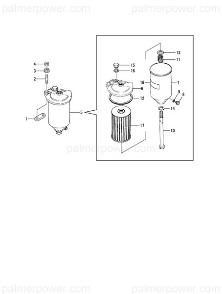 Order YANMAR 26756-100002 Nut, Lock M10