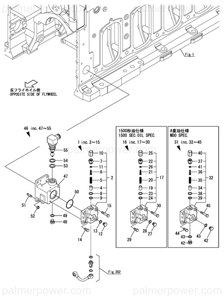 Order YANMAR 24326-000700 O-Ring, 4Dg70.0