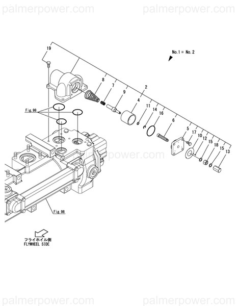 Order YANMAR 22272-000100 Ring, E-10