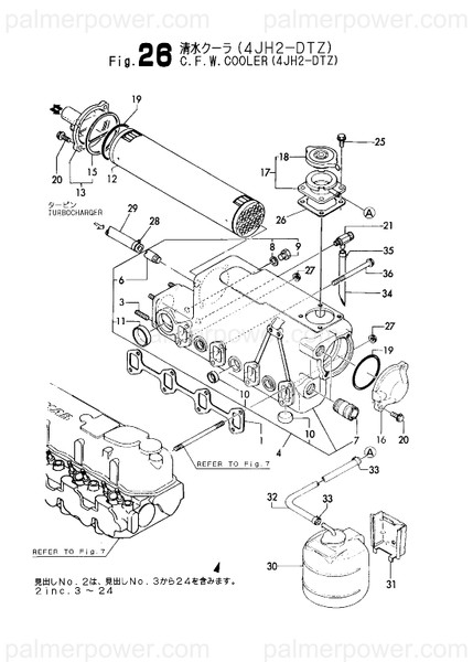 Order YANMAR 129573-44111 Core Assy, Cooler