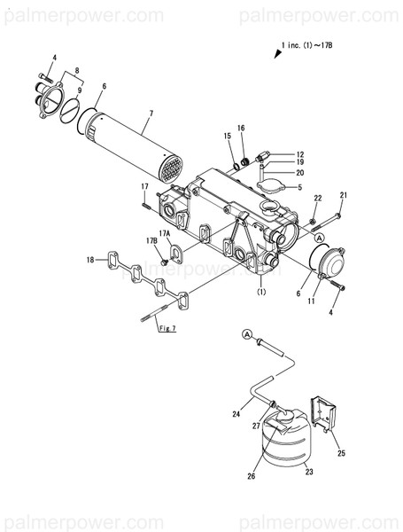 Order YANMAR 129670-44460 Core Assy, Cooler