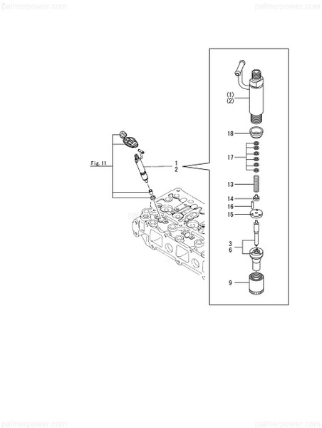 Order YANMAR 119192-53000 Valve Assy,Injection