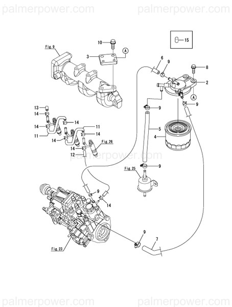 Order YANMAR 129670-59150 Pipe, Fuel