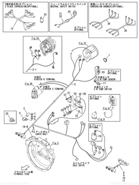 Order YANMAR 129671-77911 Harness, Engine