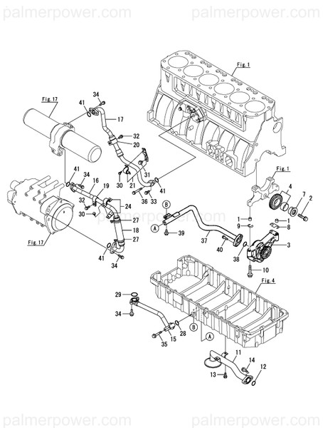 Order YANMAR 119578-39121 Pipe, Cooler Outlet