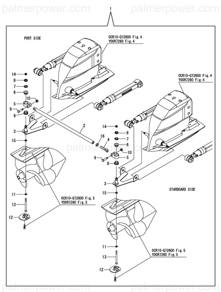 Order YANMAR 196350-01850 Bush, Tie Rod Bar