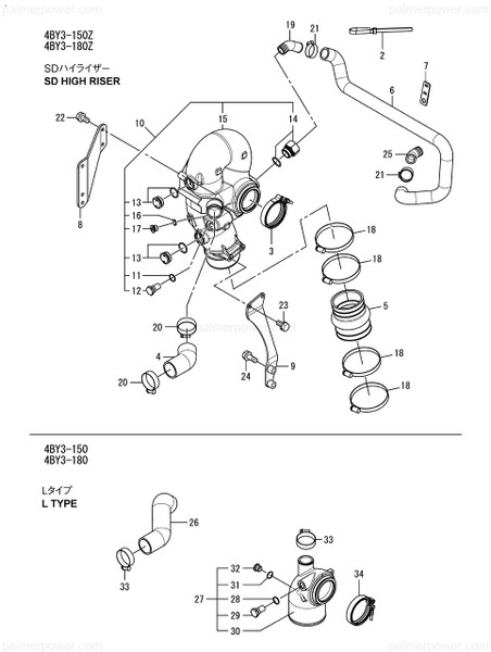 Order YANMAR 120650-49750 Clamp, Hose