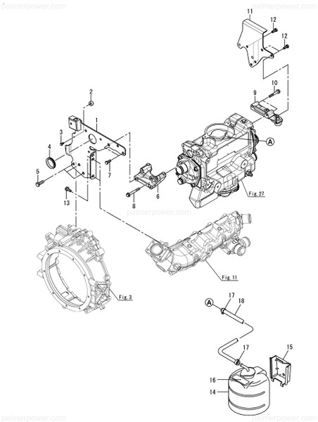 Order YANMAR 120640-01960 Bolt, M10X30-8.8
