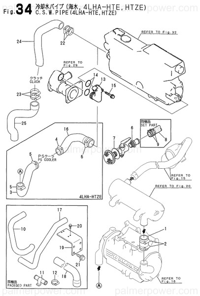 Order YANMAR 23000-054000 Clamp,  54
