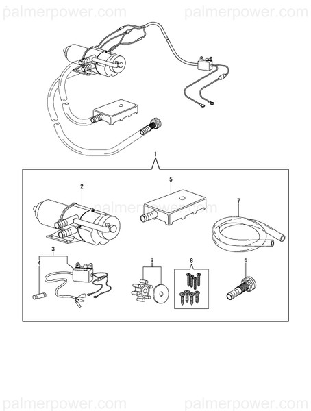 Order YANMAR 977780-01211 Pump Assy, Bilge 12V