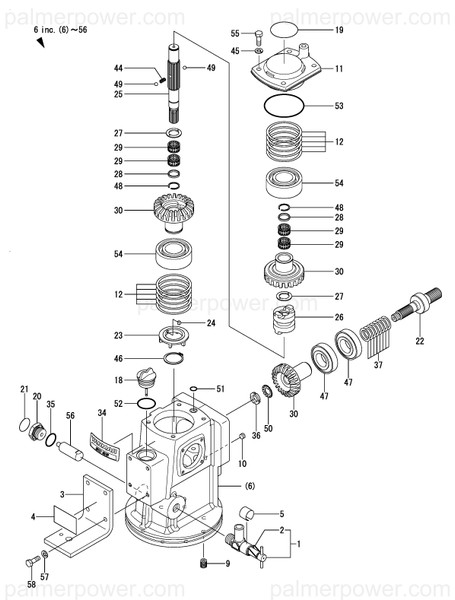 Order YANMAR 196420-12710 Nut,15