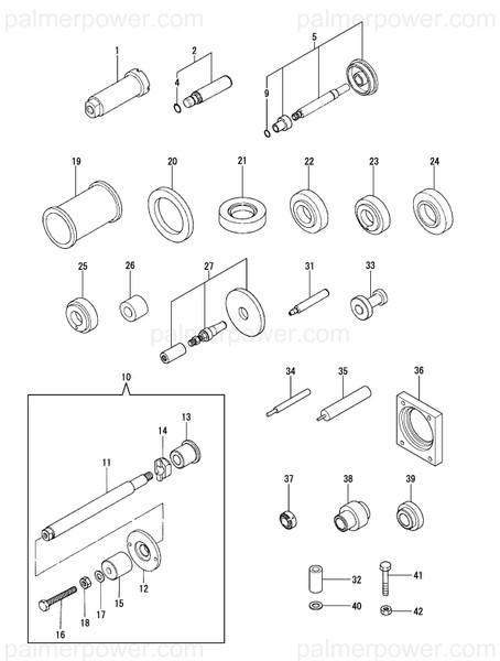 Order YANMAR 196311-92860 Tool, Build-Up Os20