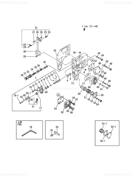 Order YANMAR 177052-04260 Spring, Valve