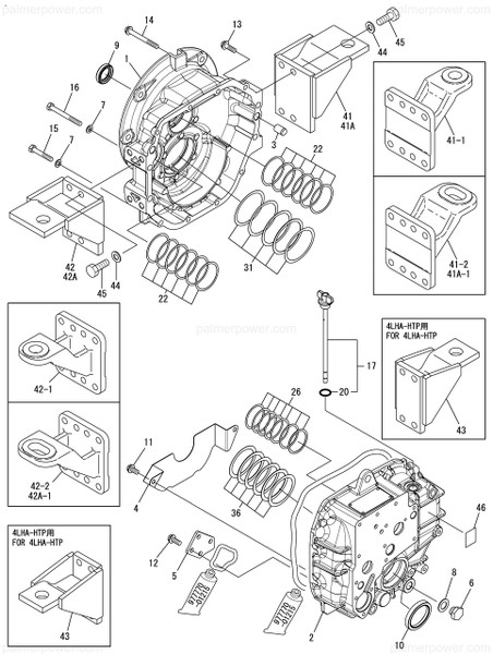 Order YANMAR 177520-02310 Foot, Mounting