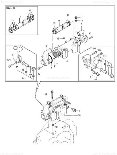 Order YANMAR 177061-04680 Pipe, Rubber