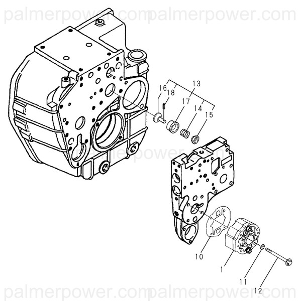 Order YANMAR 177040-04000 Pump Assy, Hydraulic