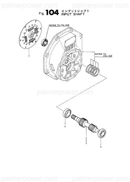 Order YANMAR 177070-03011 Shaft, Input I=2.61