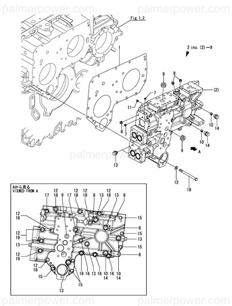 Order YANMAR 177514-02240 Gasket, Plate