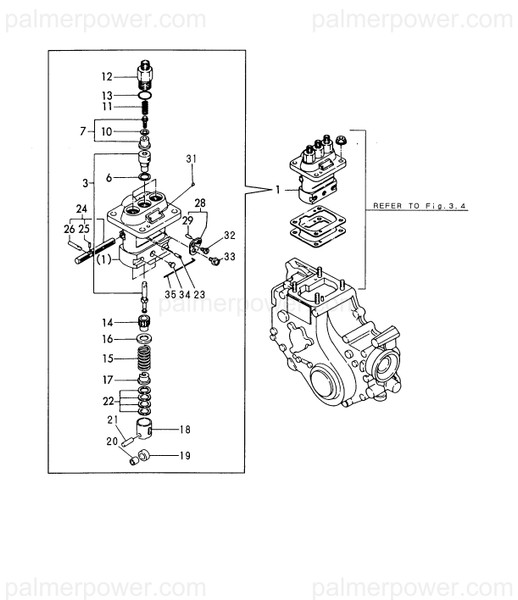 Order YANMAR 111100-51210 Roller Inner