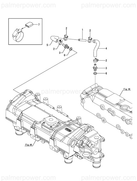 Order YANMAR 119578-03220 Pipe, Mist Return