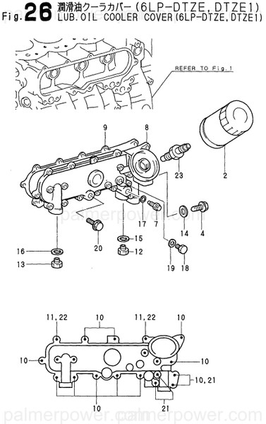 Order YANMAR 119770-00691 Cover