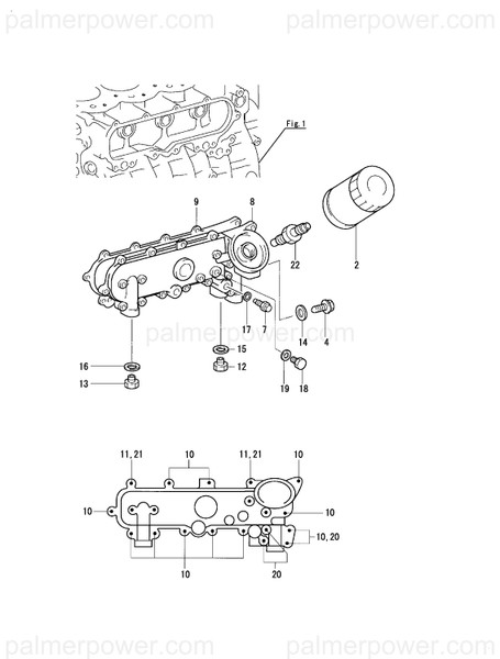 Order YANMAR 119770-00700 Screw Oil Cleaner