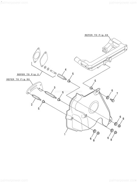 Order YANMAR 119775-77450 Belt Cover