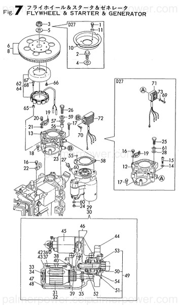 Order YANMAR 120270-02520 Bolt