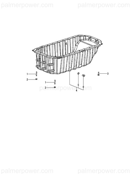 Order YANMAR 120670-01410 Oil Pan