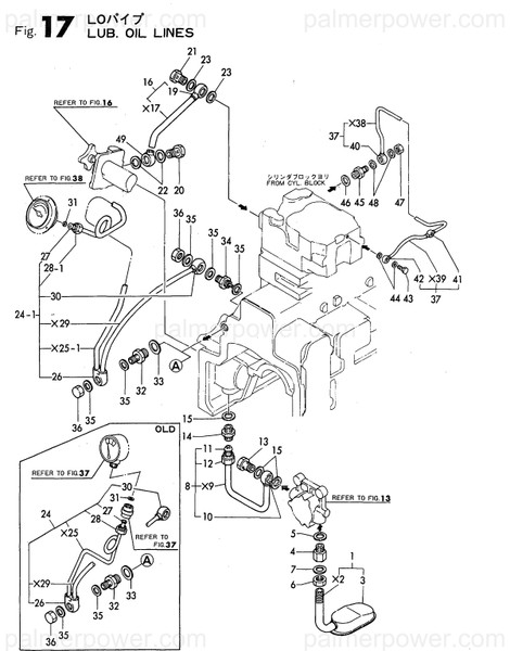Order YANMAR 121750-35070 Nut