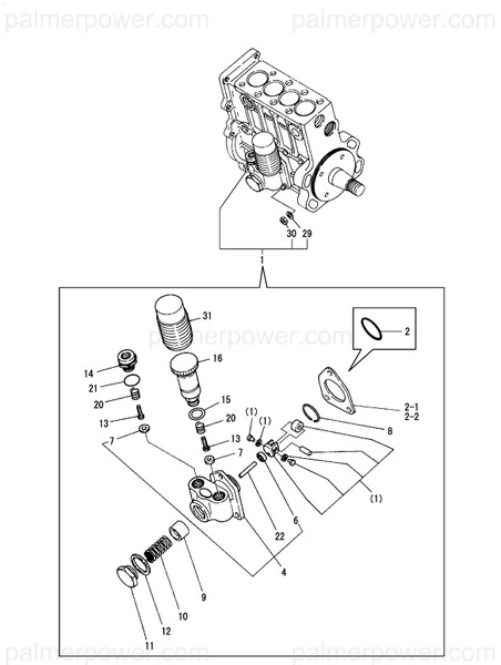 Order YANMAR 121820-52250 Gasket