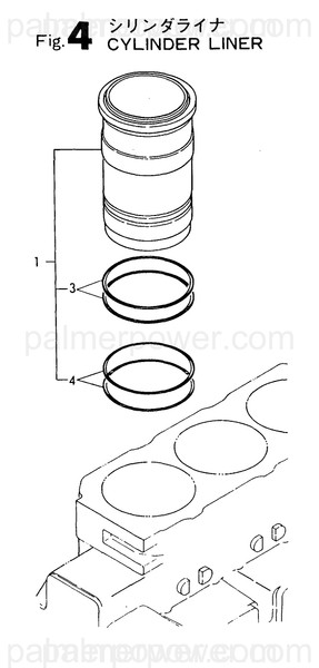 Order YANMAR 123382-01300 O-Ring