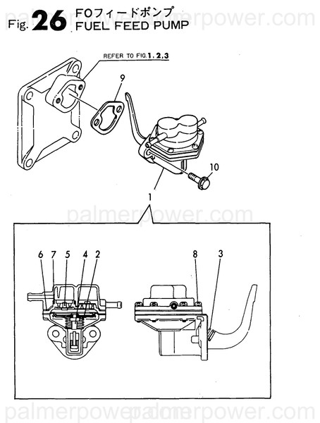 Order YANMAR 123440-52010 Fuel Pump