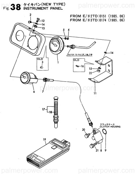 Order YANMAR 123440-91140 Cable Tach.