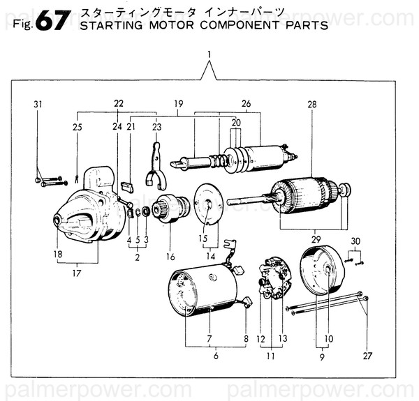 Order YANMAR 124250-77300 Mag.Switch