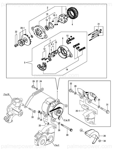 Order YANMAR 124611-77200 Generator