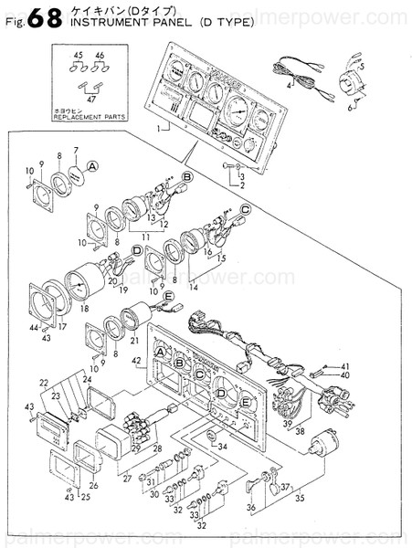 Order YANMAR 124617-91930 Wire