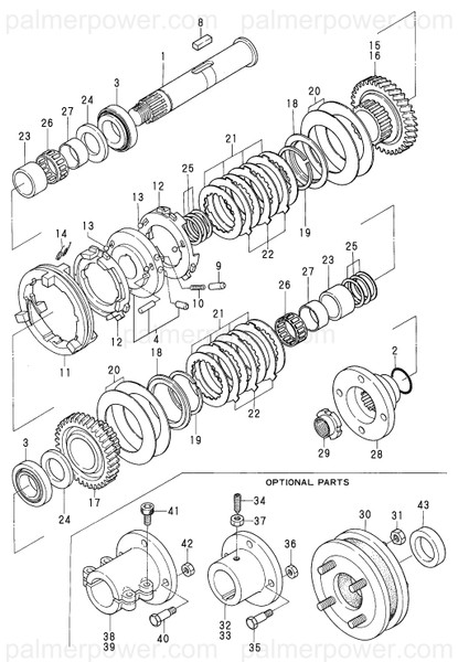 Order YANMAR 124770-85400 Coupling, Flexible 78