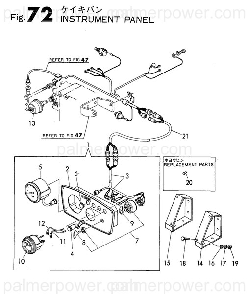 Order YANMAR 124790-91400 Thermom.