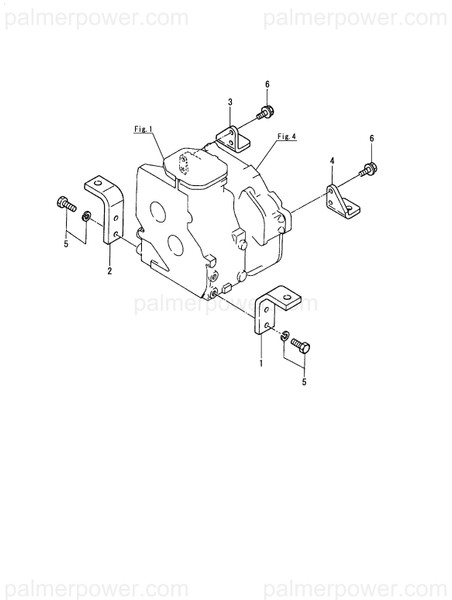 Order YANMAR 128170-08100 Bracket
